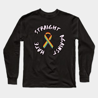 Straight Against Hate Long Sleeve T-Shirt